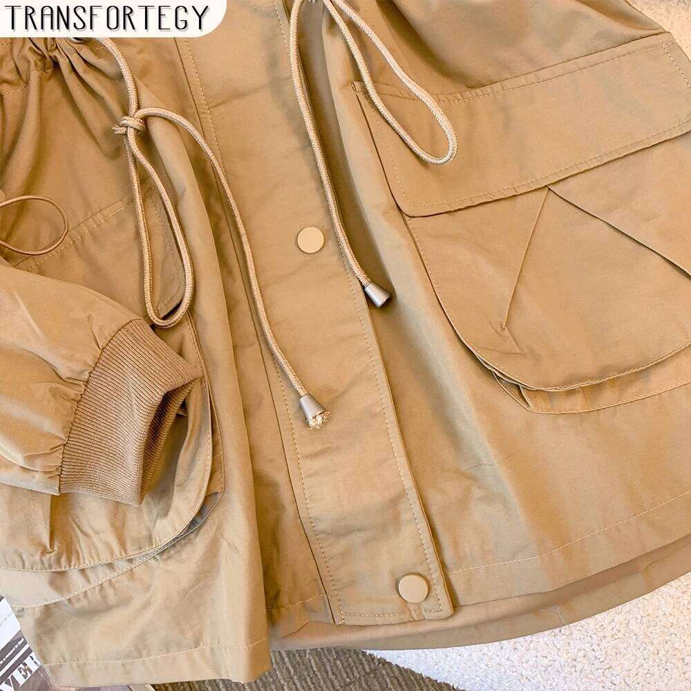 Plus Size Women's Autumn And Winter Casual Hooded Coat Loose Comfortable Windstorm Storm Jacket Solid Color Commuter Top 2024