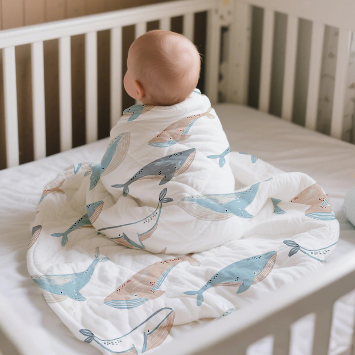 HappyFlute 150x110cm Double-Sided Skin-Friendly Soft blanket Soothing Cool Summer Quilt for Infants 250527