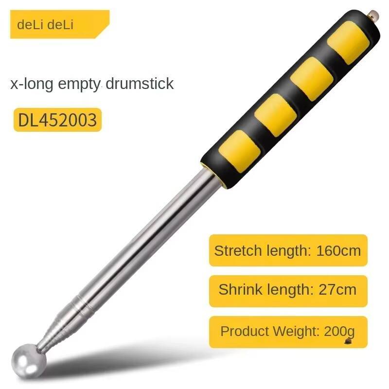 115/160Cm Multifunction Telescopic Self Defense Hammers Empty Drum Hammer Rod Inspection Room Tools Metel Test