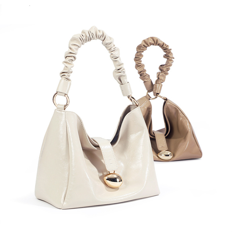 free shipping Luxury Tote Bag High-End Women's Bag Niche Underarm Bag Genuine Leather Women's designer Handbag Shoulder Bag Cowhide Bag