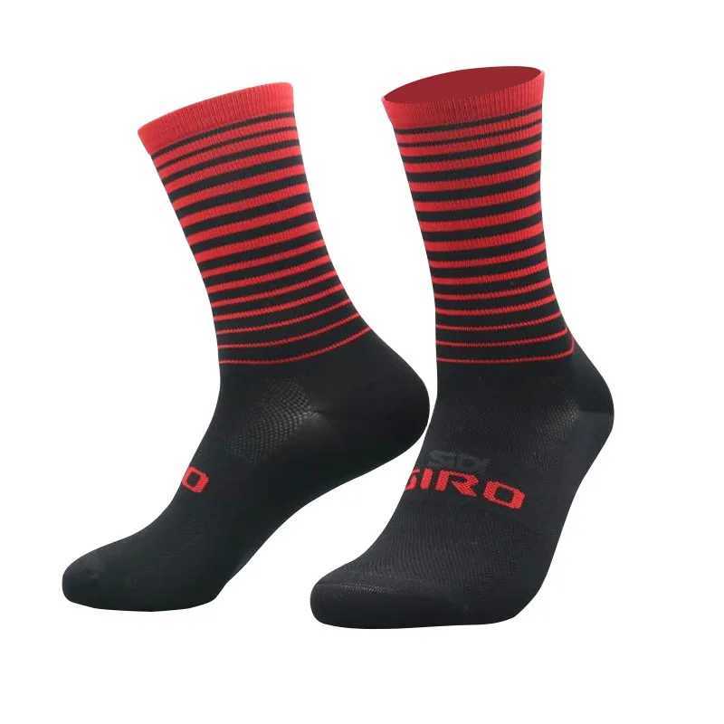 Cycling socks spring and summer mens and womens road cycling professional sports socks compression socks mid-calf socks running Z250610