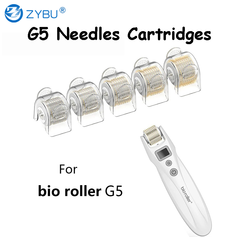 Bio Roller G5 Microneedling Roller Head Replacable 540 Titanium Needle Derma Roller Accessory