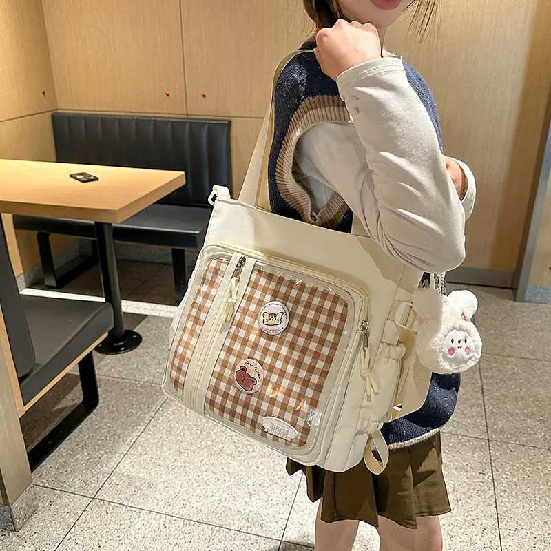 New Original Japanese Harajuku Cute Girl Ulzzang Ita Bag Student Class Large-capacity Shoulder Bag Crossbody Bag XJ250610