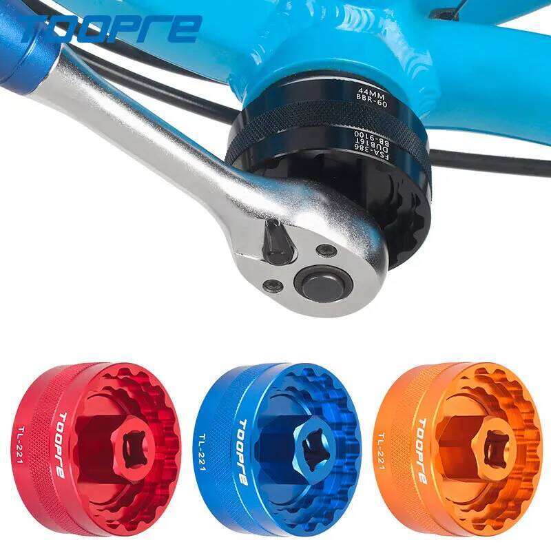 TOOPRE 5 in 1 Bottom Bracket TL fc24 fc25 DUB BBR60 BB93 Mega EVO BB52 BSA30 BB386 Installation Tool Remover Repair key Cup