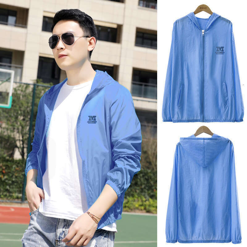 Designer Clothing 2025 Jacket Summer Thin Simple Coat Lightweight Breathable Sunshade Fishing Men's Sun Protection Clothing