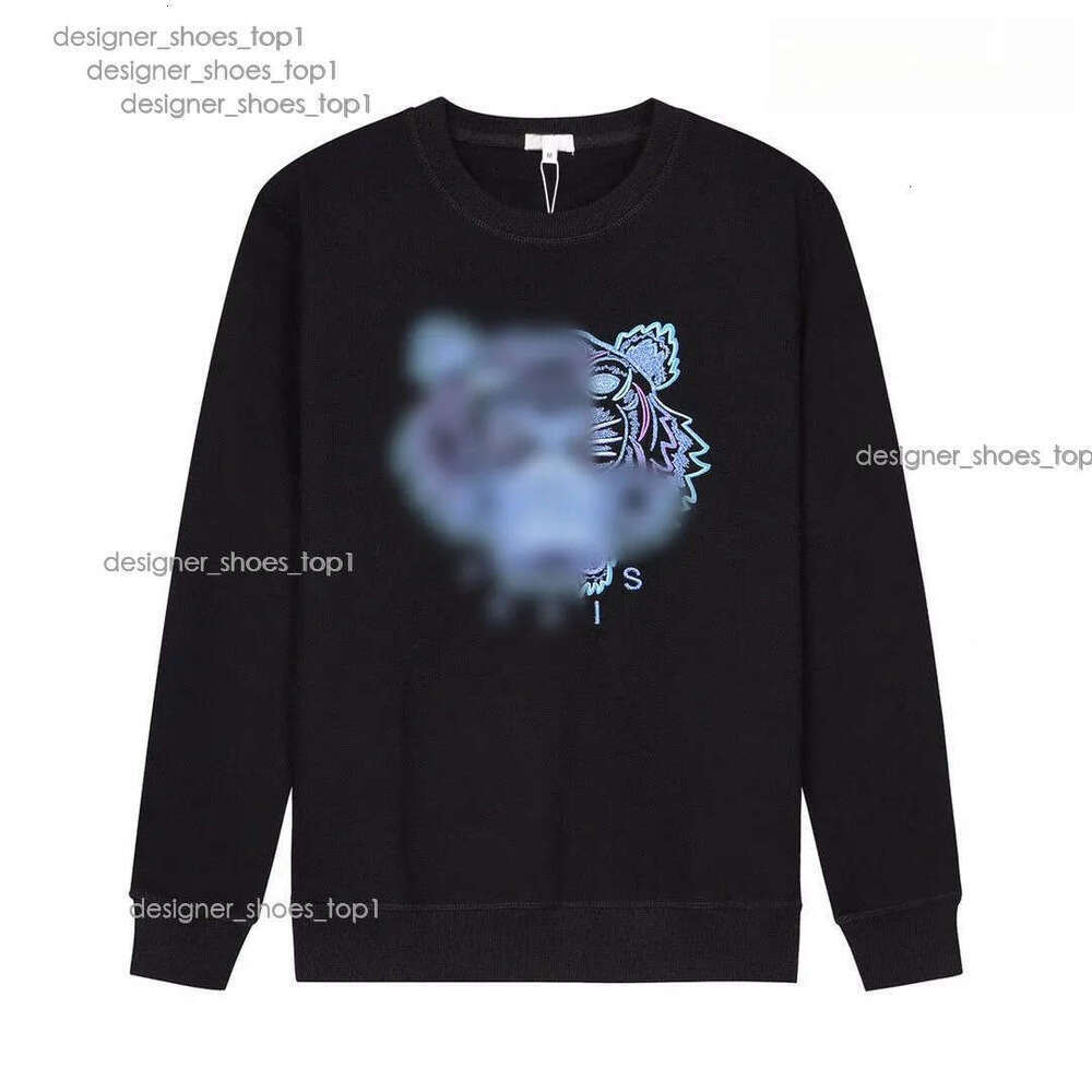 2025 Kenzoshirt Hoodie Luxury Designer Mens Tiger Shaped Hoodies Kenzoism Sweatshirts Pull Pullover Sweatshirt Shirt Jumper Man Sweat For Women 50a