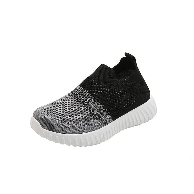 Children Spring Summer Kids Sneakers Soft Breathable Mesh For Boys Slip-on Casual Patchwork Color Baby Girls Shoes 250611 XJ260303