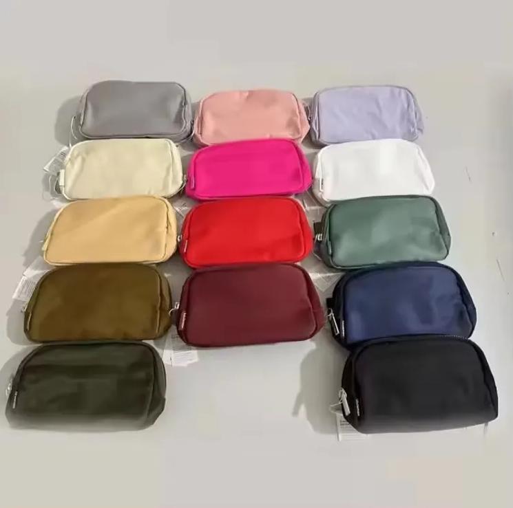 Fashionable Nylon Yoga Belt Bum everywhere Waist Lul Bags Sports Portable Fanny Pack for Men & Women with Crossbody Straps Outdoor Bags 0611
