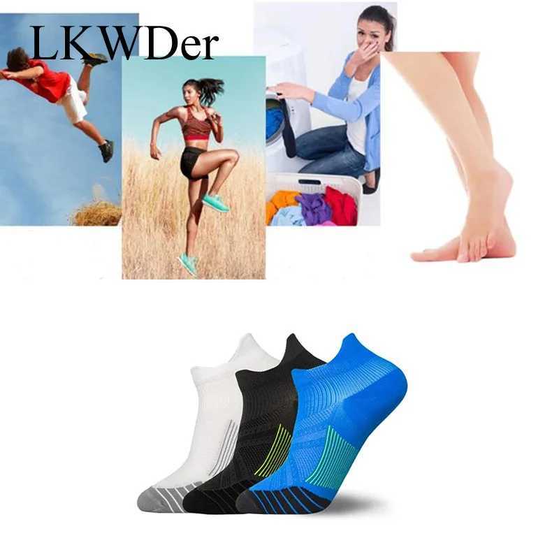 LKWDer 3 Pairs Unisex Sports Socks Women Men Short Tube Breathable Socks Outdoor Running Basketball Large Big Size 4546 Socks Z250610
