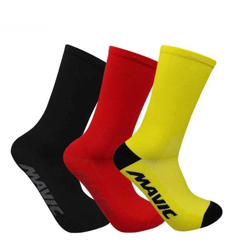 High-Quality Breathable Cycling Socks New Professional Sports Outdoor Running Socks for Men Women Calcetines Ciclismo Z250610