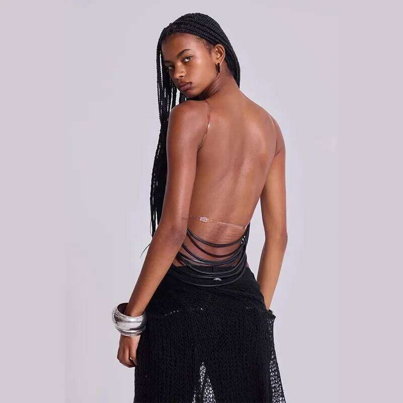 Jaded London, The Same Retro Hot Girl Style Backless Vest Strappy Top As European And American Streetwear Brands