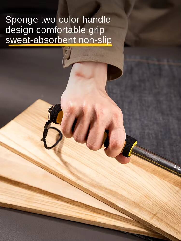 Multi-Functional Telescopic Self Defense Hammers Empty Drum Hammer Rod Inspection Room Tools Metel Test tues