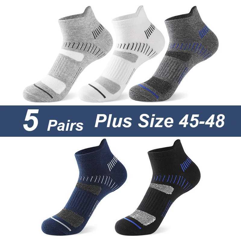 Urgot Plus Size EUR45-48 Spring Autumn Winter Men Sports Running Socks Protective Ankle Socks Breathable Deodorant Fitness Socks Z250610