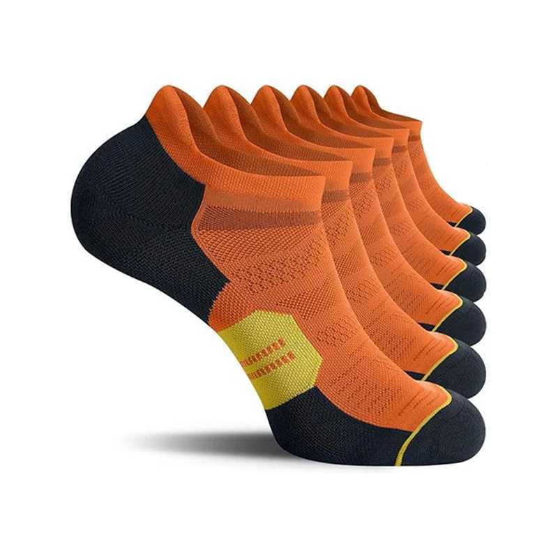10 Pairs EUR38-44 Women Men Ankle Socks Summer Mesh Sports Socks Running Low Cut Slipper Socks High Quality Cotton Z250610