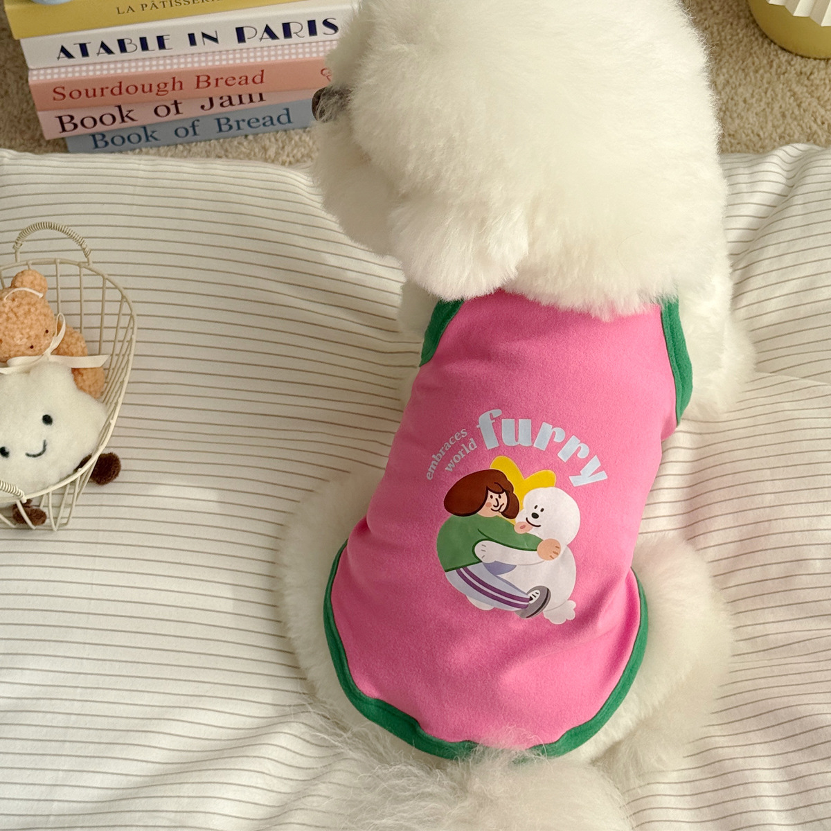 Cat and dog clothes summer thin Teddy Bichon small dog kitten spring and summer clothes cute slings