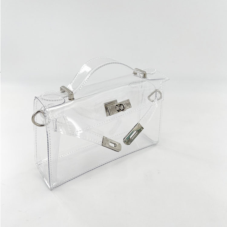 Free Shipping 2025 New Designer Bag Outdoor Beach Bag Fashionable Jelly Transparent Bag High-quality Handbag High-end Women's Shoulder Bag
