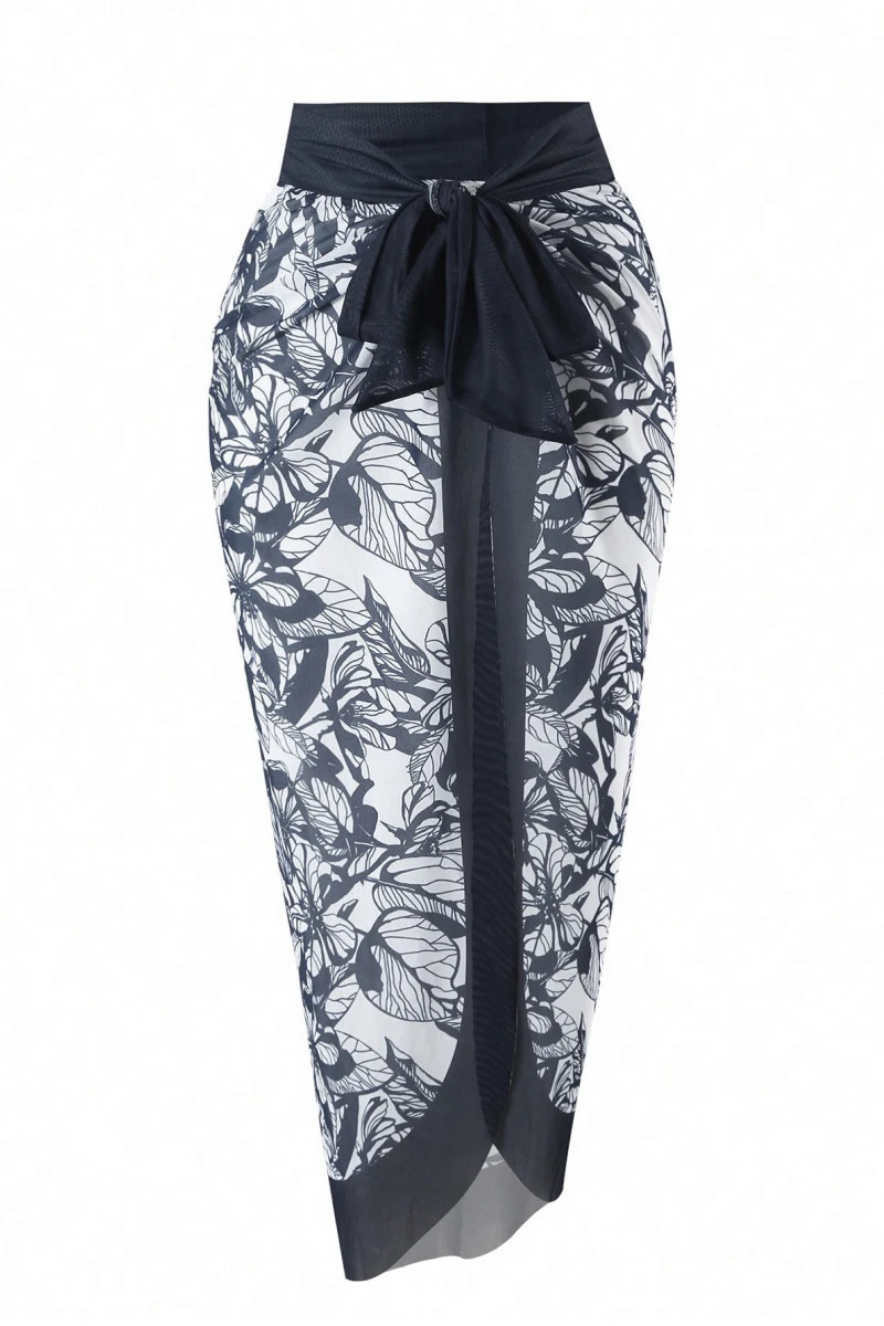 2025 Women Bikinis Set With Cover Swimsuit Swimwear Plus Size Push Up Large Big Floral Swimming Suits Beachwear Bathing y250530