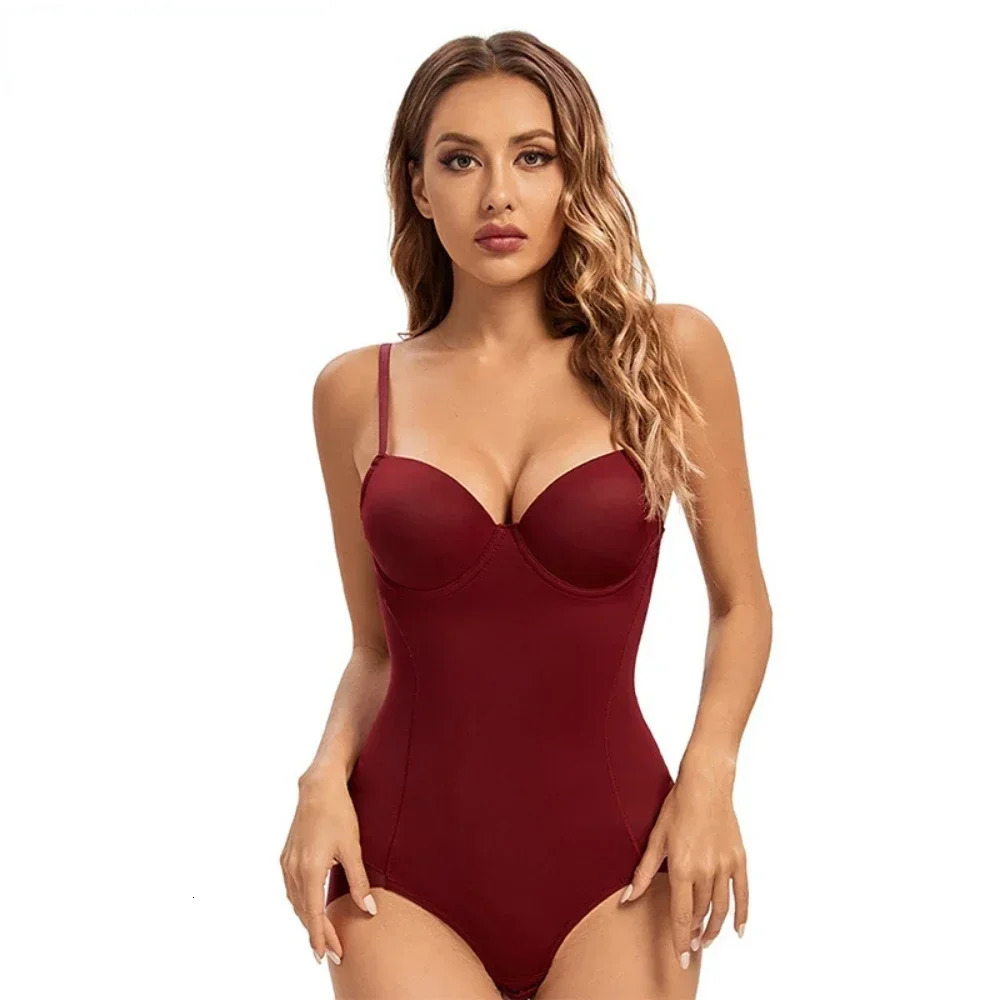 Fashion Onepieces Corset Shaper Fajas Bodysuit for Women Slimming Shapewear Lingerie with Pad Underwear Corsets Woman Clothes 250610