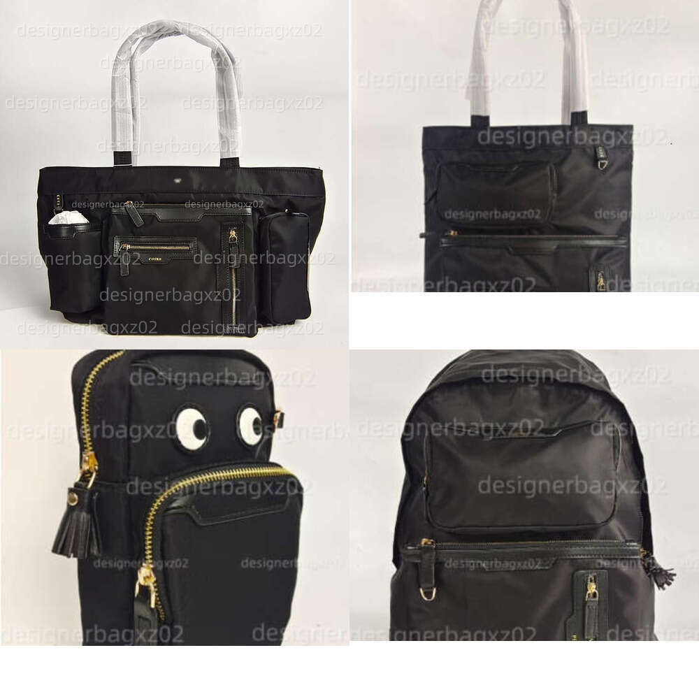 Anya Hindmarch Nylon Designer Bag Backpack Tote Bags An Series With British Accessory Designer Functional Pocket Handbag Kates Spades Michael Khor Bag Saint Barth