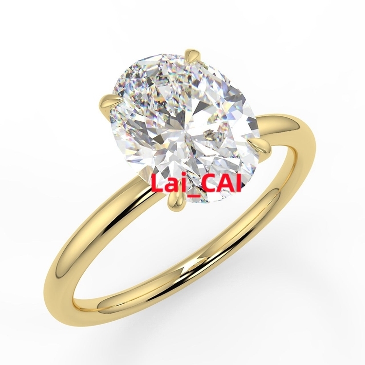AAA GEMS Wholesale Price New Moissanite Ring Oval Custom Moissanite Ring