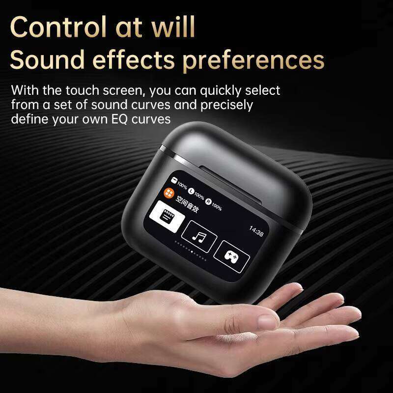 DHGadgets Color Screen Earphones, Used for Adjusting Wireless Bluetooth Smart Earbuds, Featuring ANC and Long Battery Life