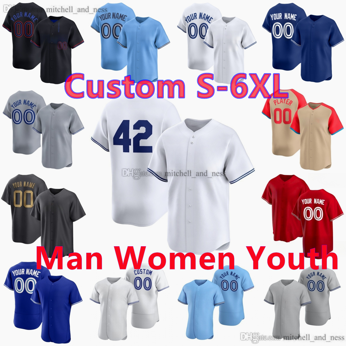 Custom XS-6XL Movie Baseball 4 George Springer Jersey Stitch 11 Bo Bichette 30 Alejandro Kirk 34 Kevin Gausman 22 Ernie Clement 38 Nathan Lukes 37 Chad Green Jerseys