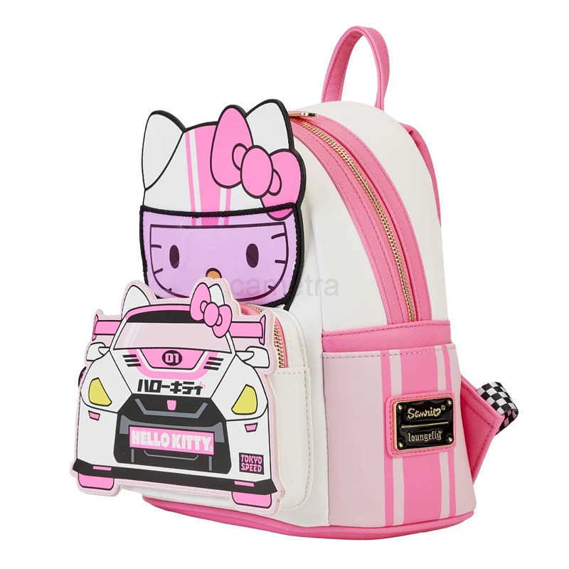 Sanrio Loungefly Hello Kitty Tokyo Speed Racer Cosplay Mini Backpack XJ250611