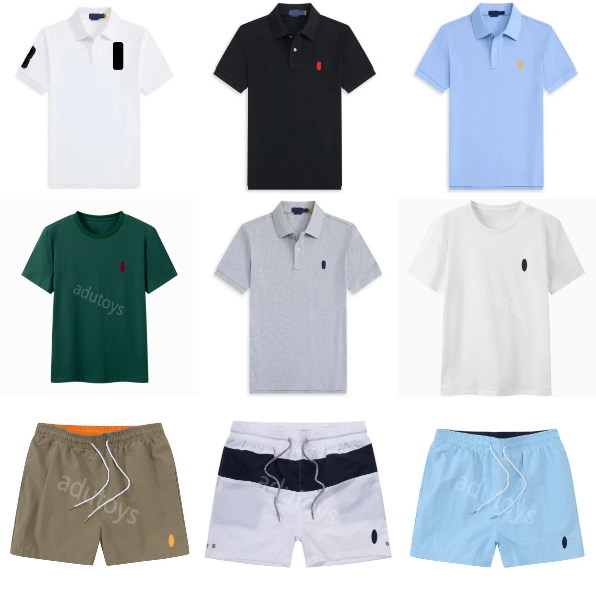 Designer Mens polo shirt mens tops Paul Pony embroidery Big horse Small Horse America Embroidery womens T-shirts printing short sleeve Men sport polo Tees