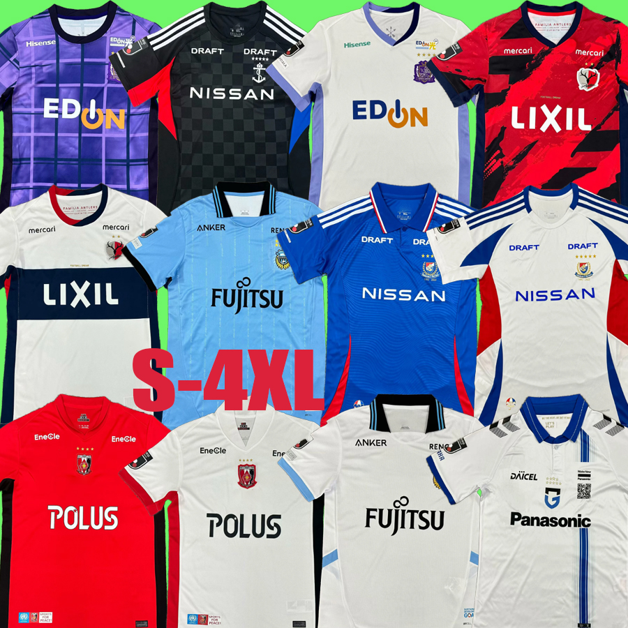 25-26 JAPAN Soccer Jerseys Tokyo Cerezo Osaka Kashima Antlers 2025-26 F. Marinos Yokohama Vissel Shimizu Kawasaki Frontale Osaka Gamba Hokkaido TANAKA J league Shirts