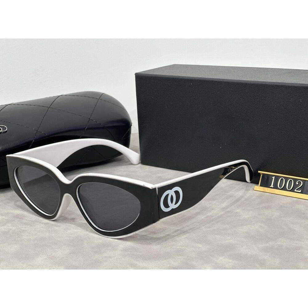 Designer cat-eye Spicy girl style sunglasses for women Sexy trend men gift Beach shading UV protection polarized glasses with box