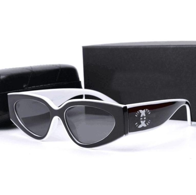 High quality ch5422b sunglasses luxury designer CHA same letter ch5422 glasses women with box