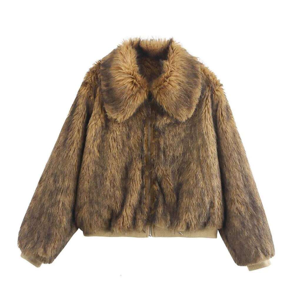 Winter Thick Warm Hairy Shaggy Faux Raccoon Man Long Sleeve High Quality Fluffy Jacket 2024 Artificial Fur Coat