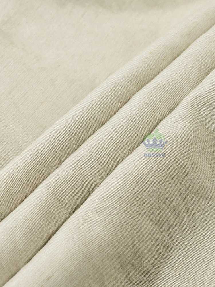 Luxury Quality Summer Thin Lyocell Linen Fabric Casual Pants Men Elastic Waist Baggy Straight Wide Leg Jogger Breathable Trousers XJ250611