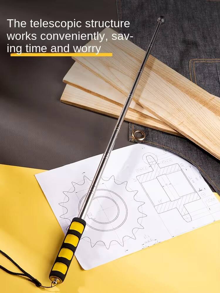 Multi-Functional Telescopic Self Defense Hammers Empty Drum Hammer Rod Inspection Room Tools Metel Test tues