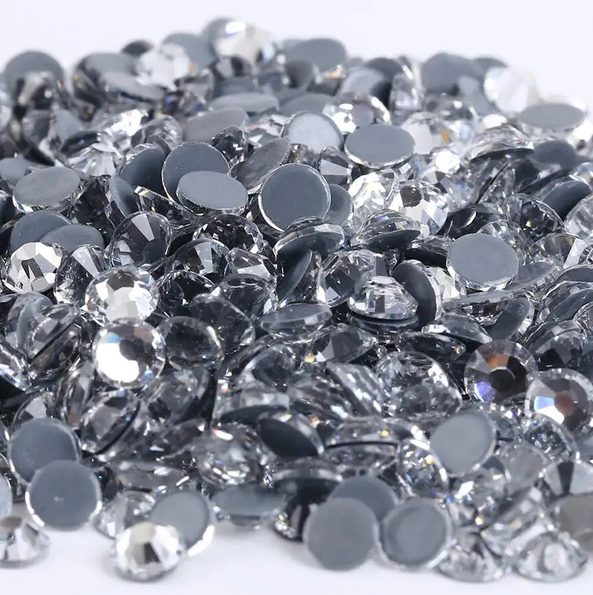 Super Glitter Crystal AB Non Fix s SS3SS50 FlatBack Strass Sewing Fabric Garment Nail Art Decorations 250606