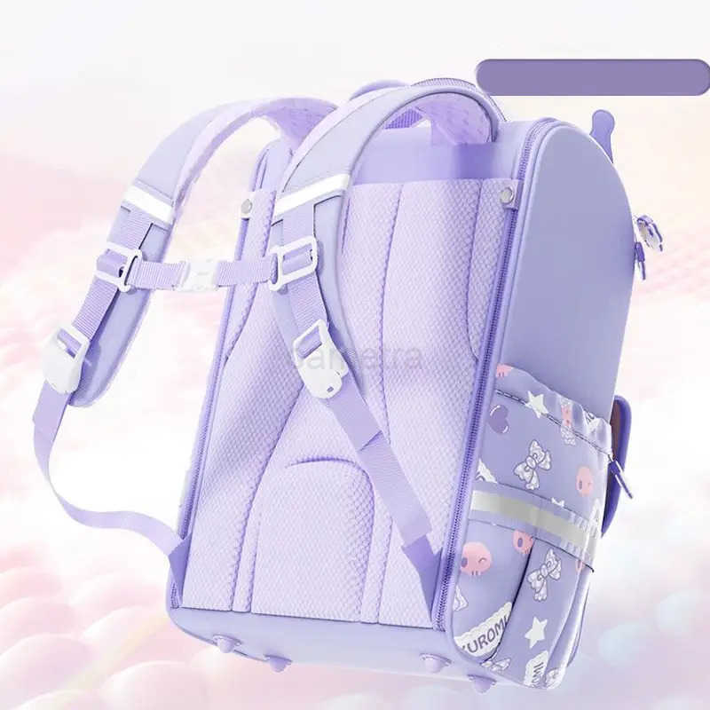 Sanrio Sanrioed Anime Kuromi Melody Cinnamoroll Hello Kitty Large Capacity Backpack Cute Schoolbag Cartoon Student Shoulder Bag Gift XJ250611