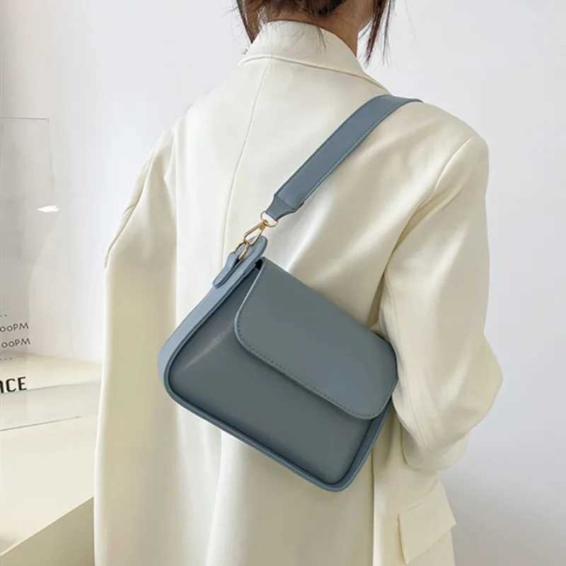 Chic Simple Small Flap Shoulder Bags For Women Solid Color Pu Leather Handbag Clutch Lady Crossbody Purse Messenger BagXJ250610