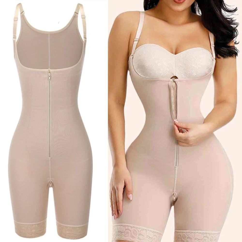 Fajas Colombianas Originales Shapewear High Compression Reducing and Shaping Girdles Women Butt Lifter Body Shaper 250610