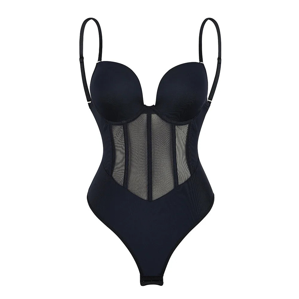 Bodysuit Shapewear Bra Push Up Women Full Body Shaper Tummy Control Hip Butt Lifter Corset Slimming Waist Trainer Underwear 250610