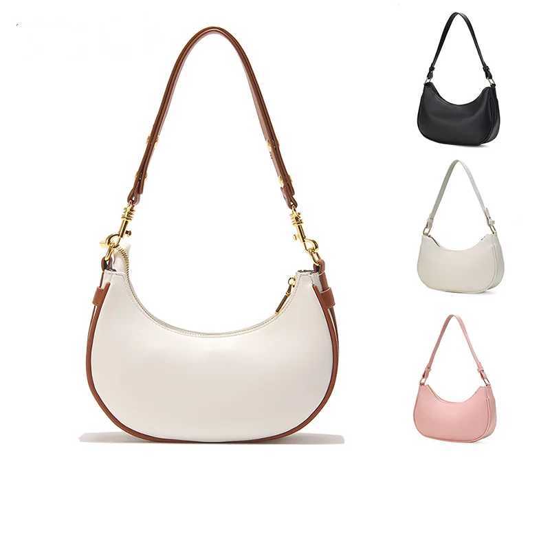 Vintage Dumpling Underarm Bag For Women PU Leather Shoulder Bag XJ250610
