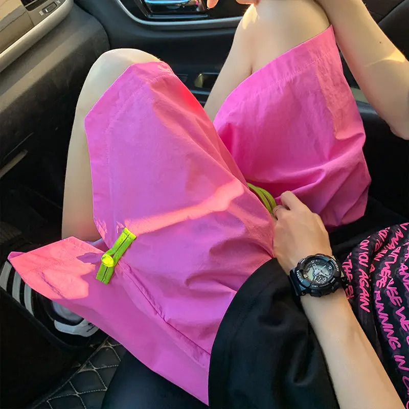 Shorts Mens Summer Chinese Style Buckle 5-point Pants Outdoor Sports Slit Over-knee Half Pants 250611