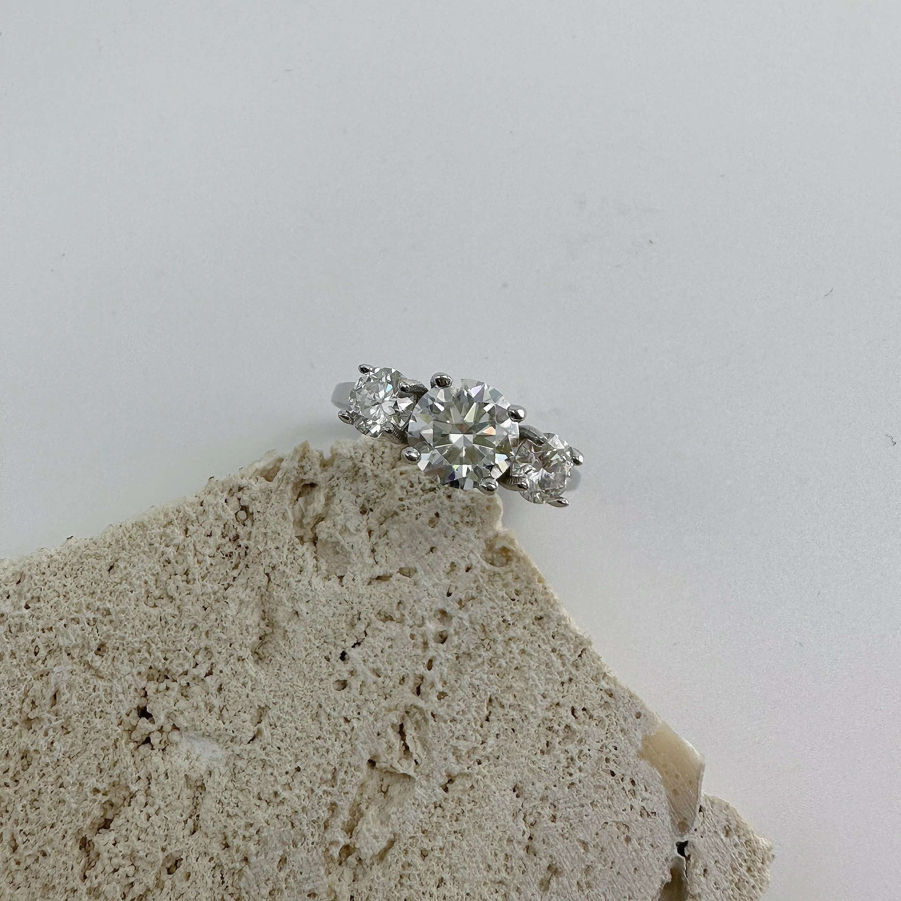 New Arrival Moissanite Rings 925 Sterling Silver Lab Created Adjustable Moissanite Engagement Ring Jewelry Women