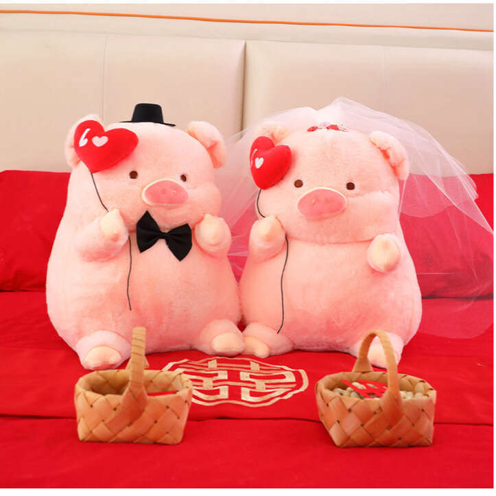 Pressing Bed Room Decoration Toss Wedding Scene Interactive Little Doll