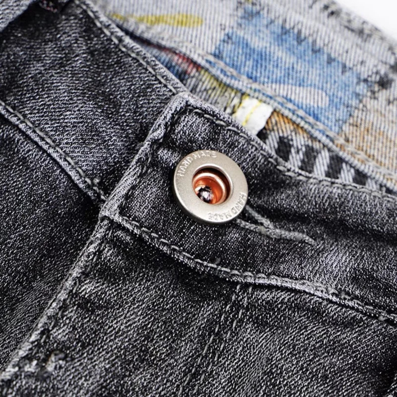 Short Jeans Pants for Men Baggy Jorts Y2k Thin Streetwear Stretch Korean Fashion Man Denim Shorts Original Cowboy Retro 250611