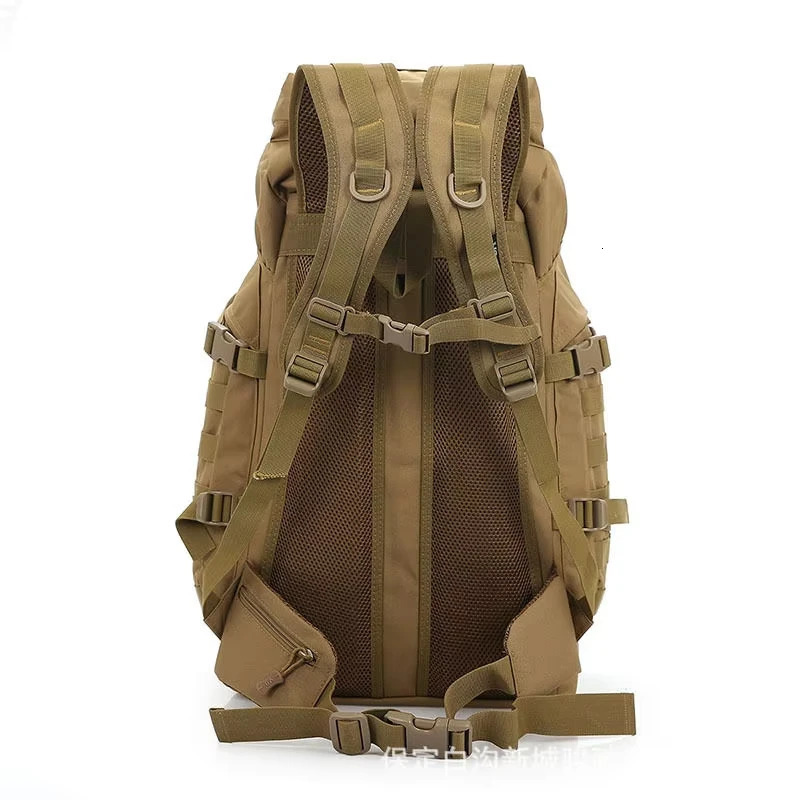 60L Men Military Bag Tactical Backpack Climbing Mountaineering Sport Outdoor Molle Bag for Men Luggage Camping Travel Rucksack 250610