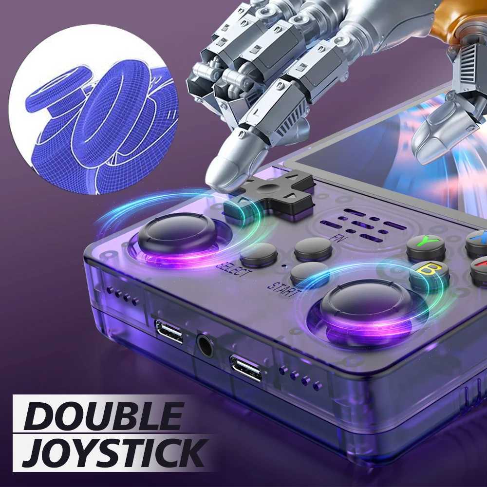 BOYH R36S Plus Retro Handheld Game Console Linux 64-bit System 4 IPS Big Screen RK3326 Portable Pocket Video Player R36PLUS B250620