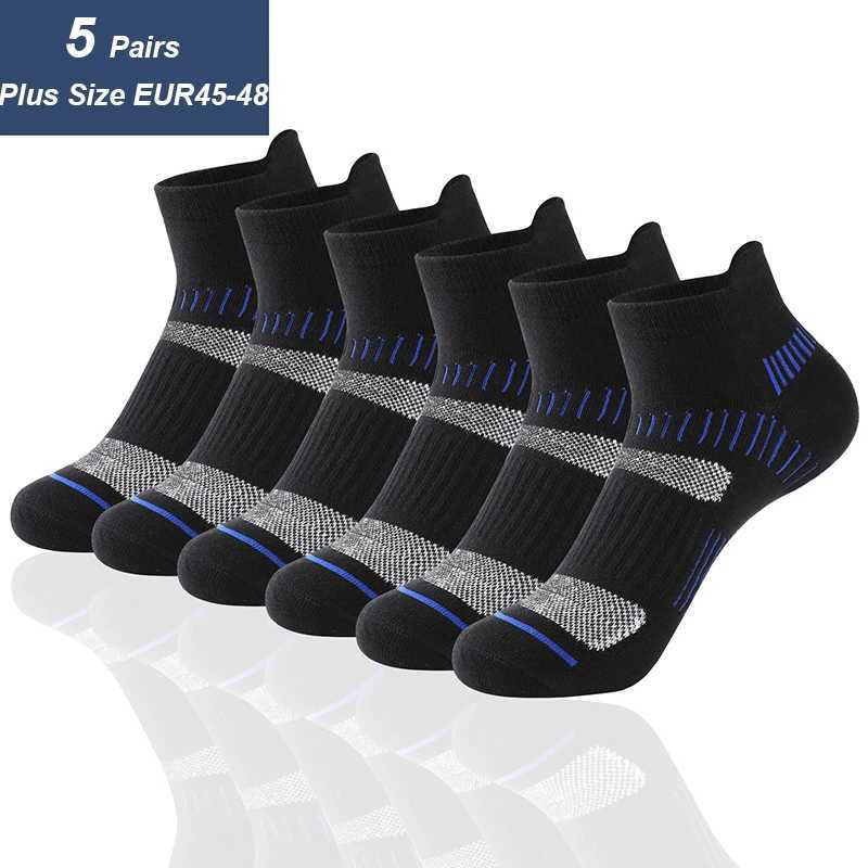 Urgot Plus Size EUR45-48 Spring Autumn Winter Men Sports Running Socks Protective Ankle Socks Breathable Deodorant Fitness Socks Z250610