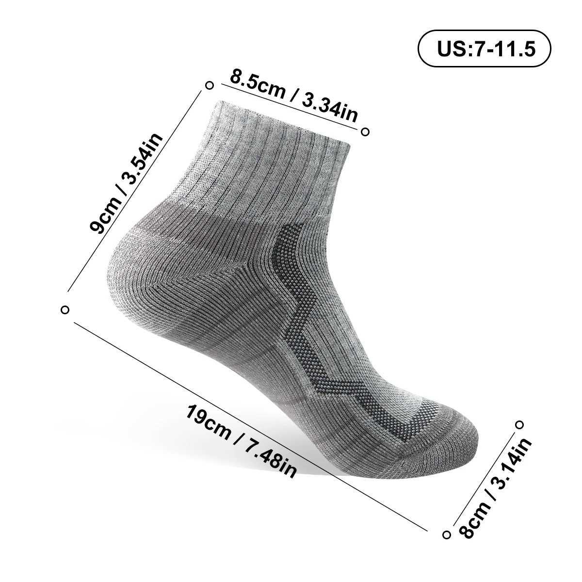 WRELS Merino Wool Thermal Socks Winter Warm Ski Hiking Snowboarding Climbing Compression Sports Socks Thick Merino Wool Socks Z250610