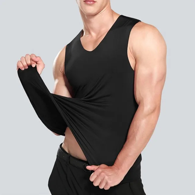 5Pcs Men Tank Tops Underwear Quick Drying Mens Undershirt Shirts Male Bodyshaper Fitness Wrestling Singlets Ice silk Big size 250609