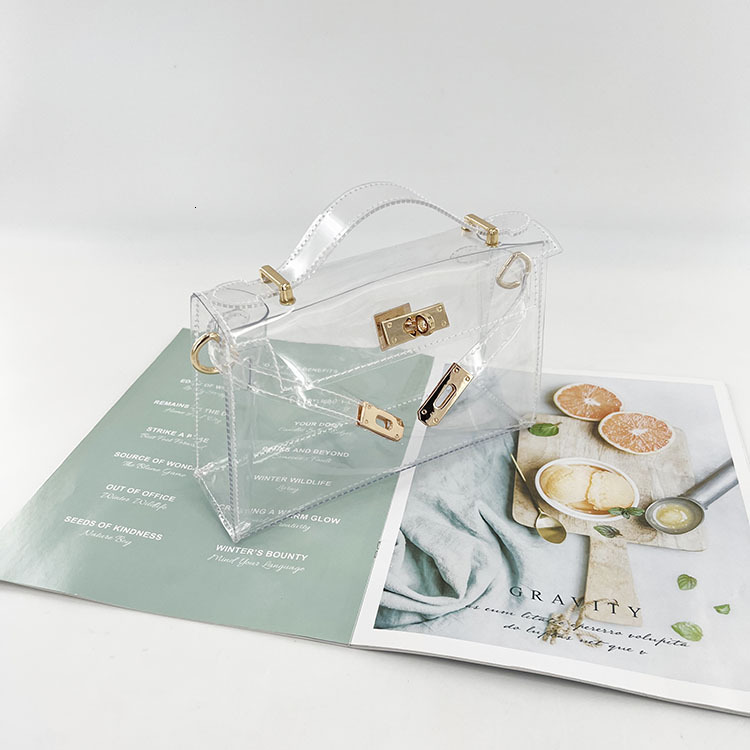 Free Shipping 2025 New Designer Bag Outdoor Beach Bag Fashionable Jelly Transparent Bag High-quality Handbag High-end Women's Shoulder Bag